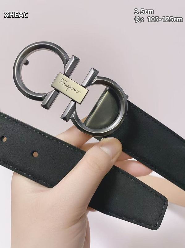 Ferragamo belt 35mmX105-125cm 8L196